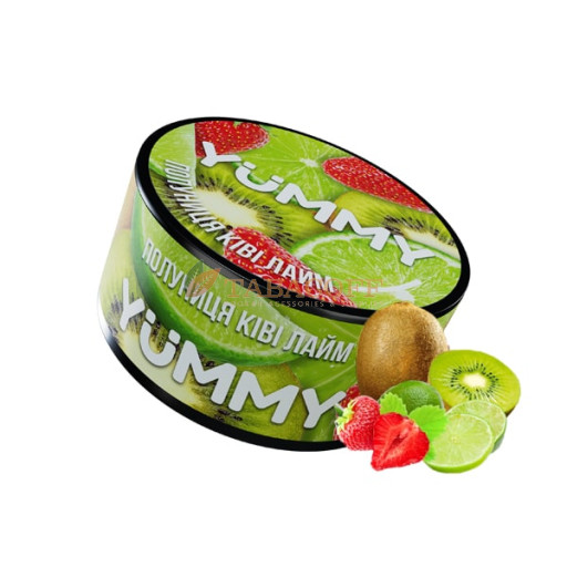 Тютюн Yummy (Яммі) Полуниця ківі лайм 100г